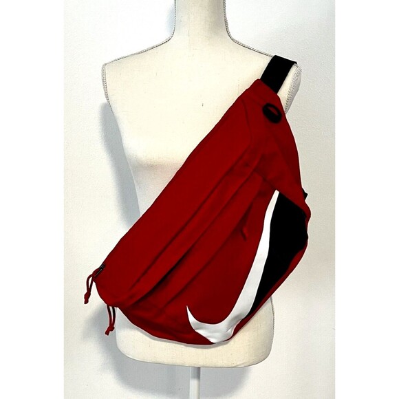 Nike Red and Black Backpack